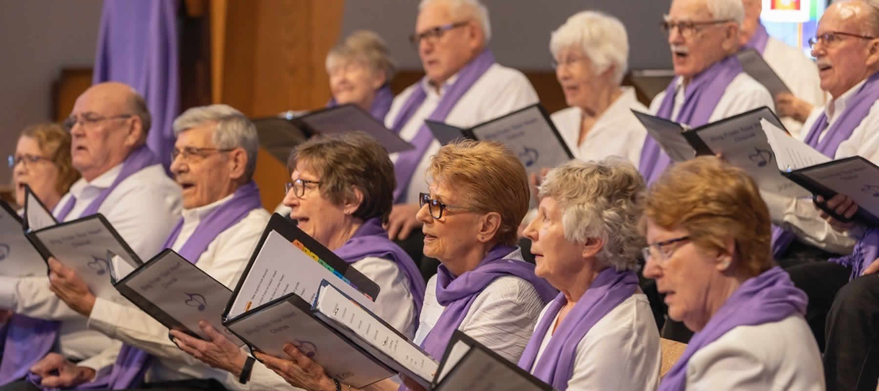 Volunteer to help those with memory loss or dementia at Sing From Your Heart Chorus in Fargo, North Dakota.